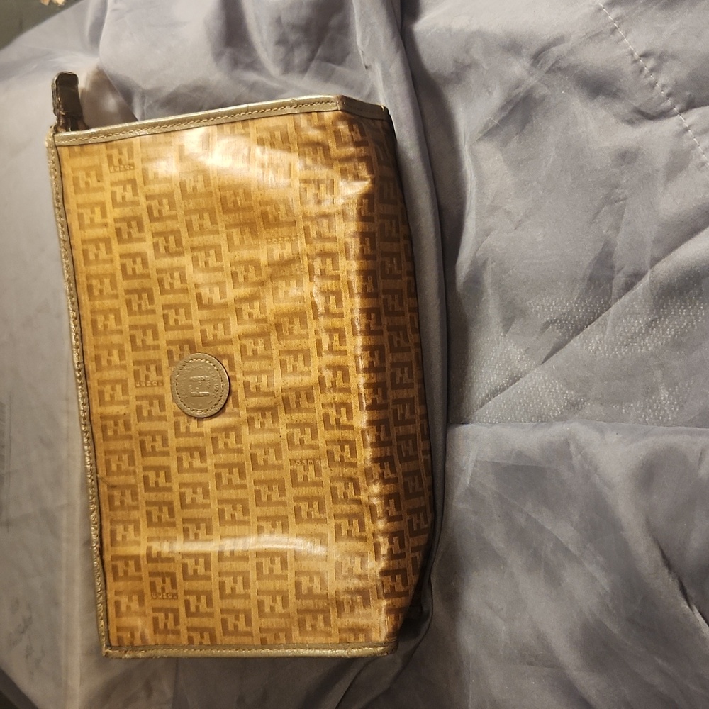 Fendi Vintage Large Pouch 11.5" x 7"